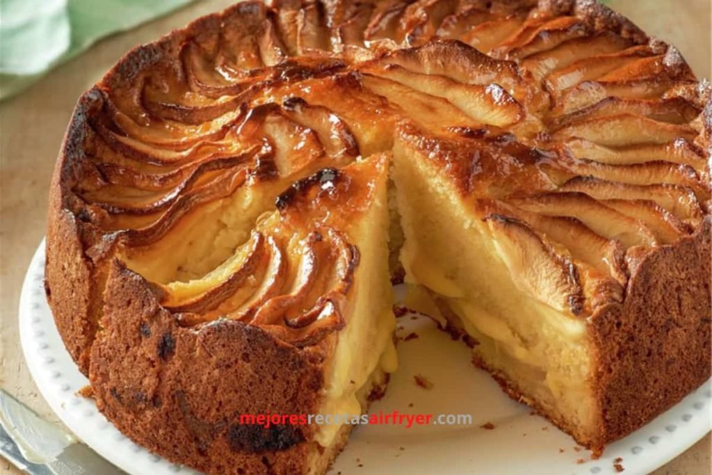 Pastel de Manzana en la Freidora de Aire 3 Cómo preparar Pastel de Manzana en la Freidora de Aire-2