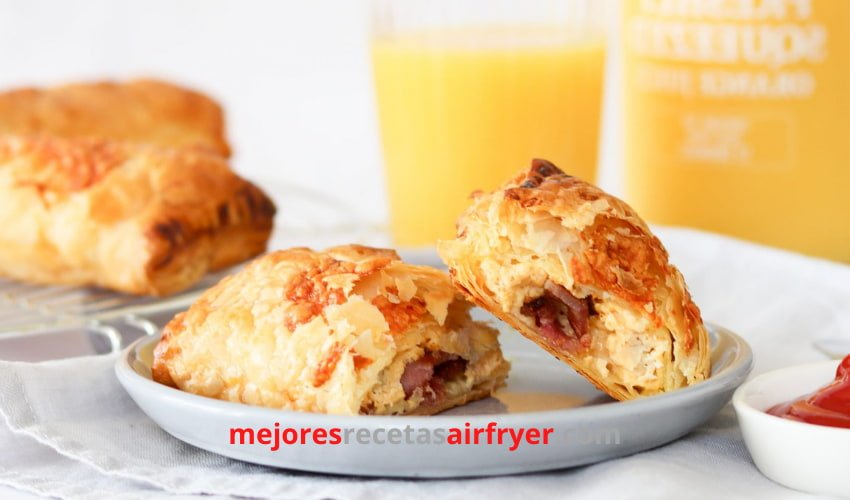 Cómo preparar Pasteles de Huevo y Jamón en la Freidora de Aire