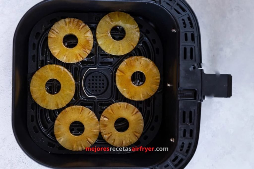 Receta de Piña Asada en la Freidora de Aire 2 Cómo preparar Piña Asada en la Freidora de Aire-1