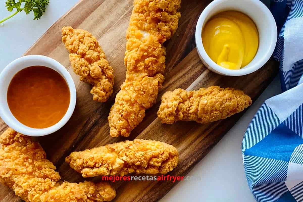 Receta de Pollo Apanado a la Barbacoa en la Freidora de Aire 3 Cómo preparar Pollo Apanado a la Barbacoa en la Freidora de Aire-2