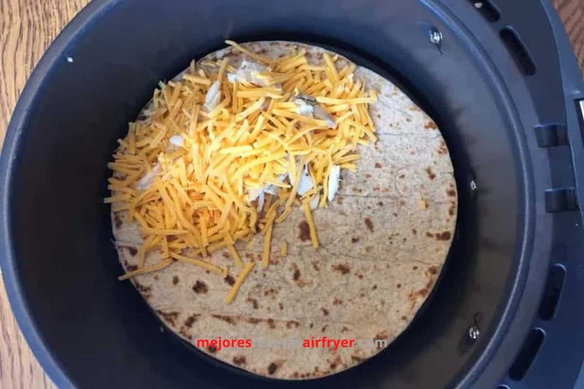 Cómo preparar Quesadillas de Pollo en la Freidora de Aire-2
