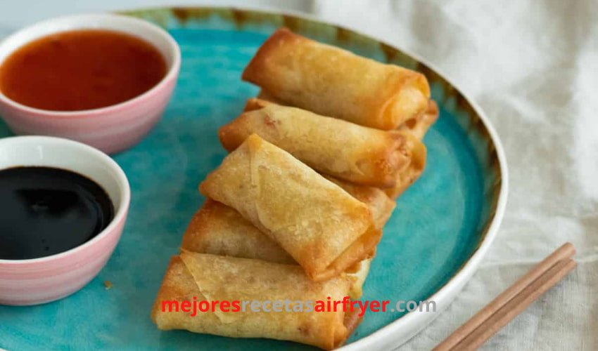 Cómo preparar Rollitos de Champiñones en la Freidora de Aire