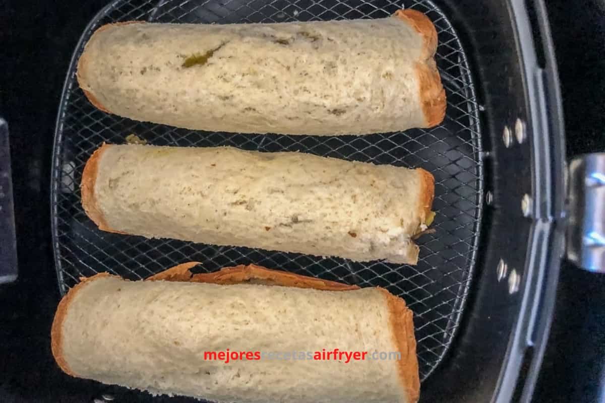 Cómo preparar Rollo de Pan Indio en la Freidora de Aire-2