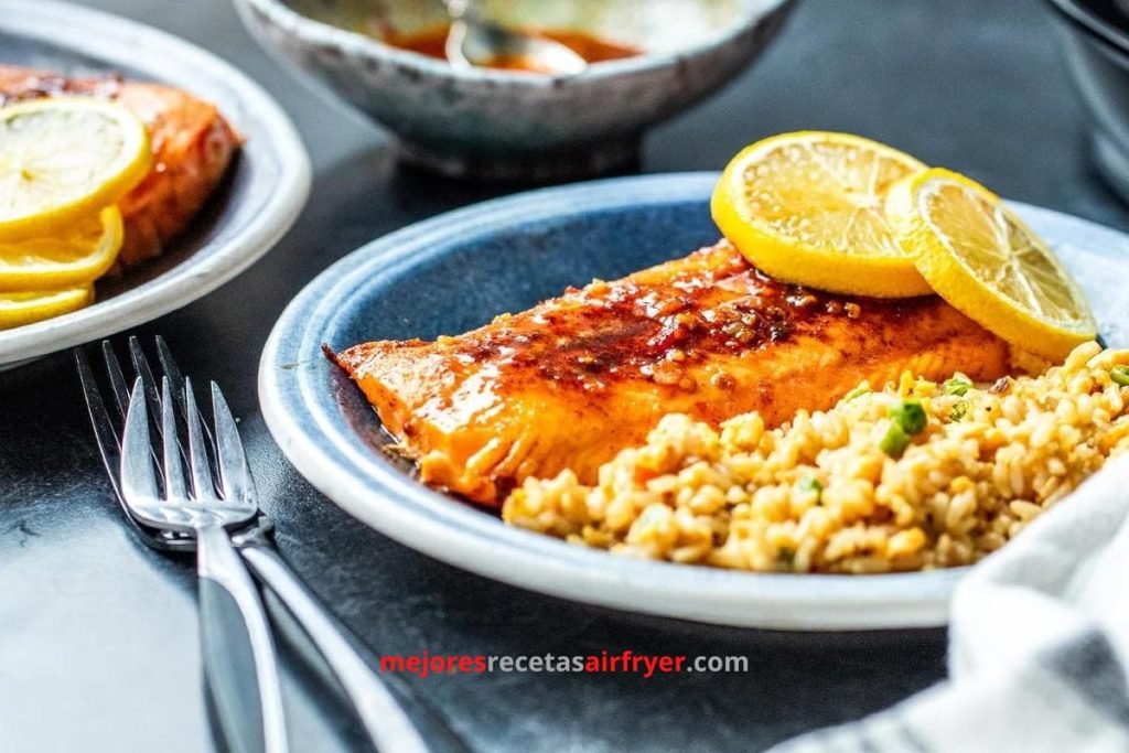 Cómo preparar Salmón con Chile y Lima en la Freidora de Aire-3