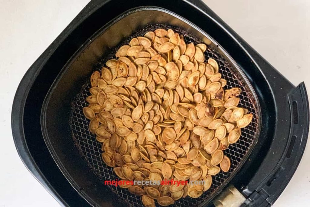 Semillas de Calabaza en la Freidora de Aire 2 Cómo preparar Semillas de Calabaza en la Freidora de Aire-1