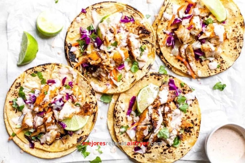 Cómo preparar Tacos de Bacalao en la Freidora de Aire-2