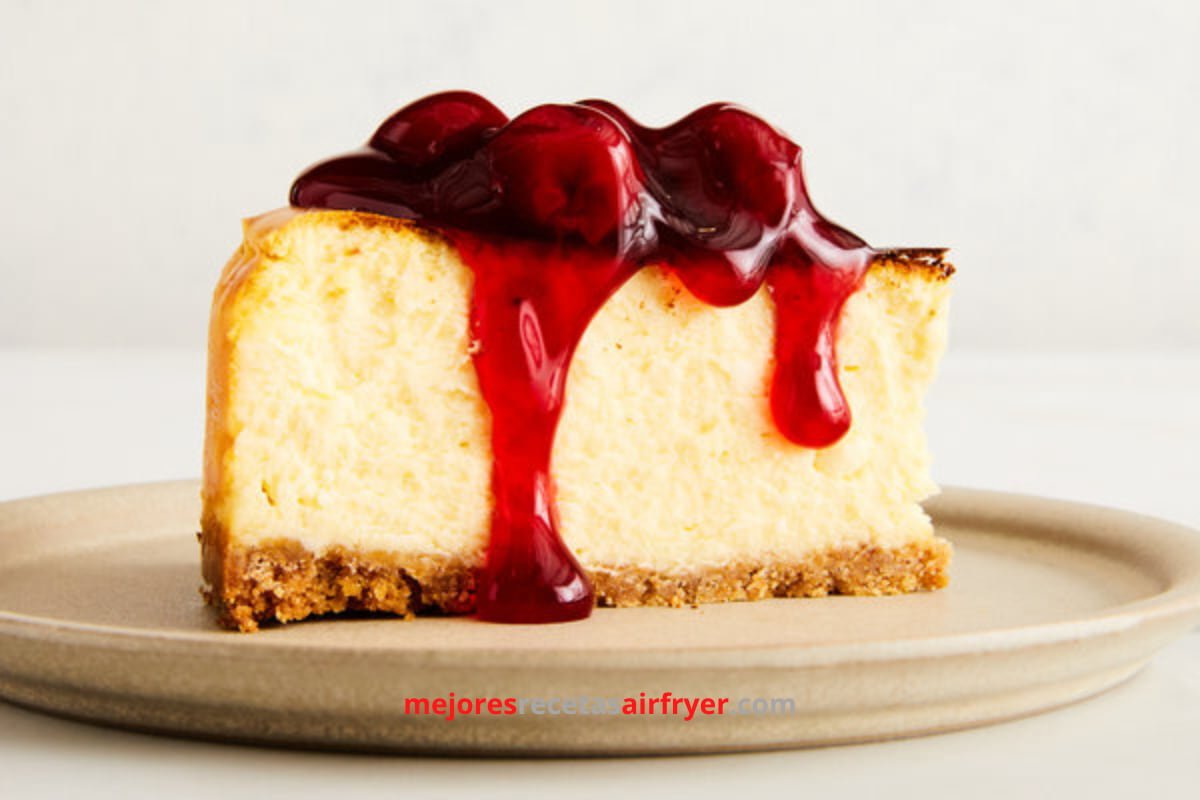 Tarta de Queso con la Freidora de Aire 2 Cómo preparar Tarta de Queso en la Freidora de Aire-1