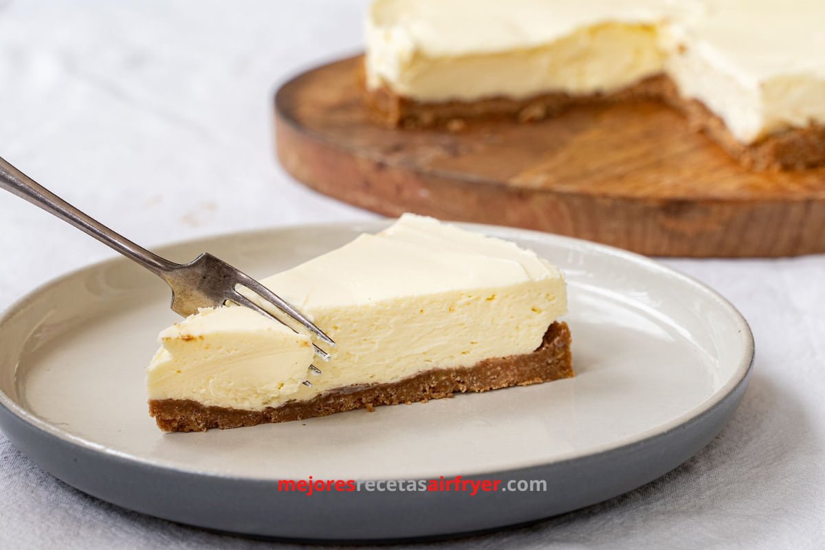 Tarta de Queso con la Freidora de Aire 3 Cómo preparar Tarta de Queso en la Freidora de Aire-2