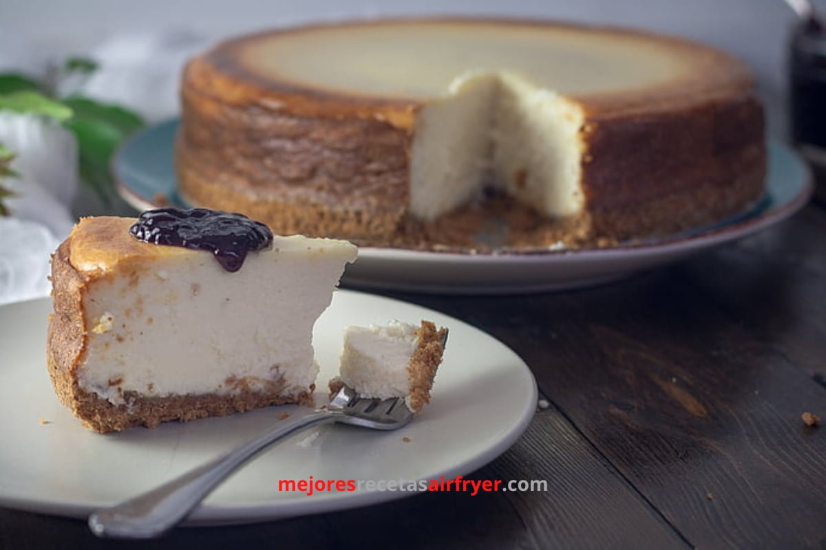 Tarta de Queso con la Freidora de Aire 4 Cómo preparar Tarta de Queso en la Freidora de Aire-3