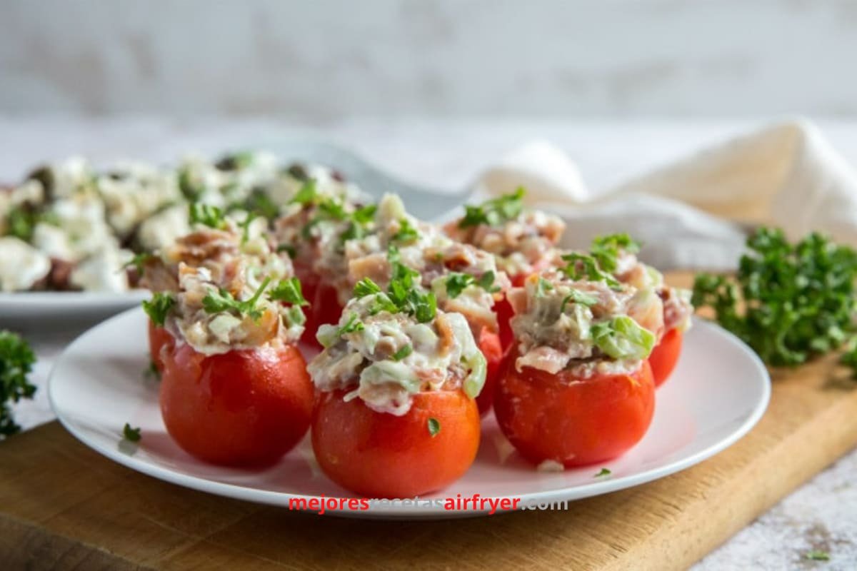 Deliciosa Receta de Tomates Rellenos 2 Cómo preparar Tomates Rellenos-1