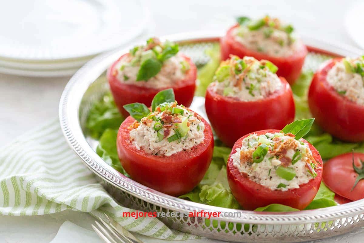Deliciosa Receta de Tomates Rellenos 3 Cómo preparar Tomates Rellenos-2