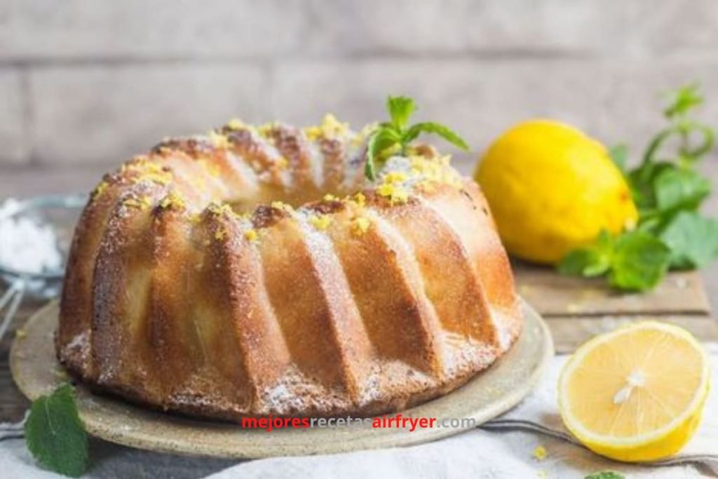 Torta de Limón en la Freidora de Aire 2 Cómo preparar Torta de Limón en la Freidora de Aire-1