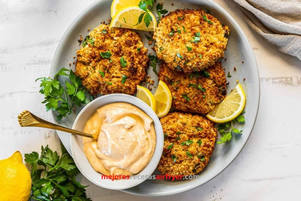 Cómo preparar Tortas de Camarón en la Freidora de Aire-3