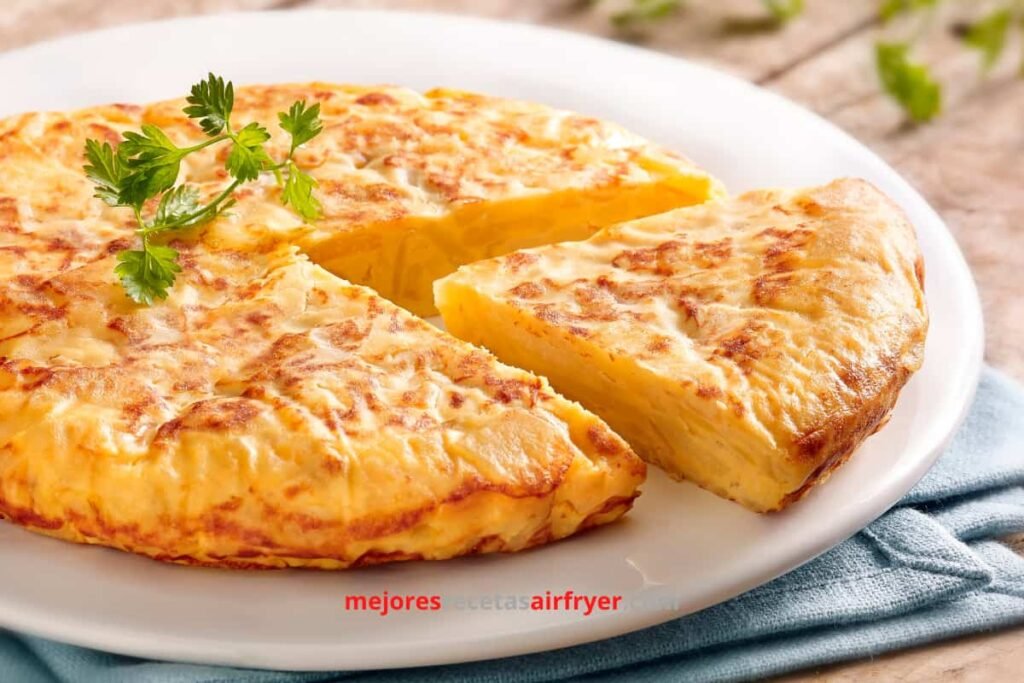 Receta Tortilla Española en la Freidora de Aire 2 Cómo preparar Tortilla Española en la Freidora de Air
