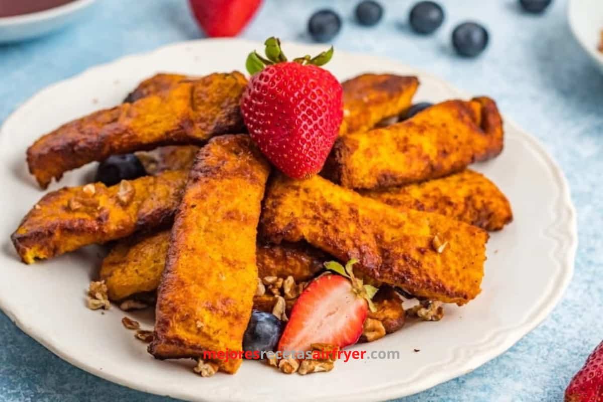 Receta de Tostadas con Canela en la Freidora de Aire 4 Cómo preparar Tostadas con Canela en la Freidora de Aire-3