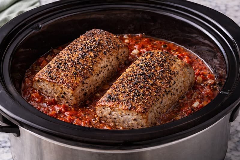 Cómo preparar cerdo desmenuzado italiano5