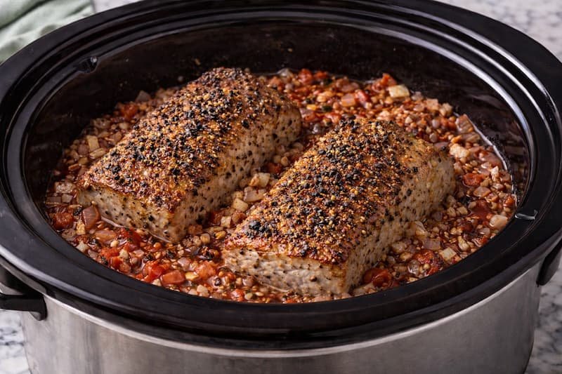 Cómo preparar cerdo desmenuzado italiano7