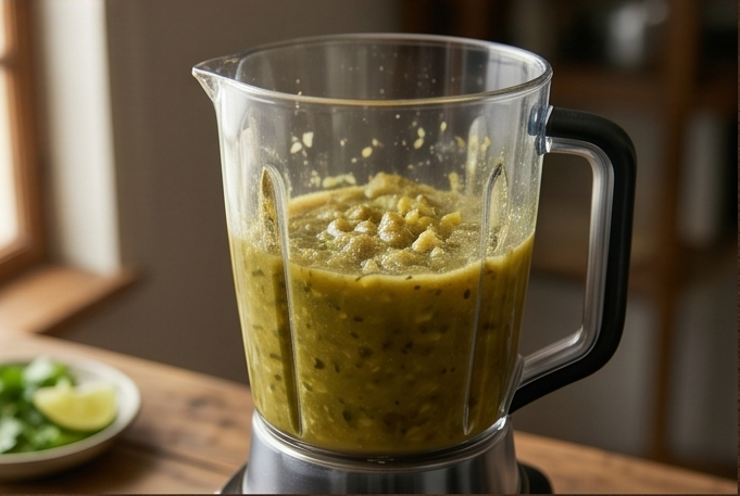 Cómo preparar chile verde paso a paso3