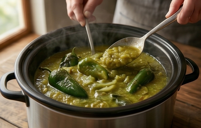 Cómo preparar chile verde paso a paso11
