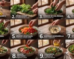 Cómo preparar ensalada italiana de col rizada-1