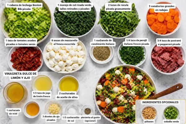 Cómo preparar esta ensalada italiana