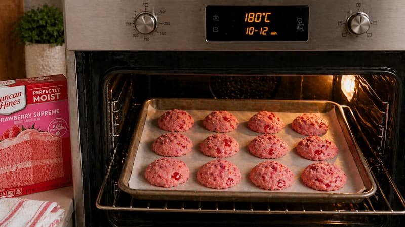 Cómo preparar estas galletas de cereza paso a paso6