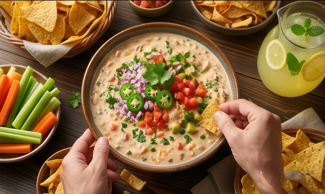 Salsa mexicana de crema agria fácil y cremosa 9 Cómo preparar la salsa mexicana paso a paso9
