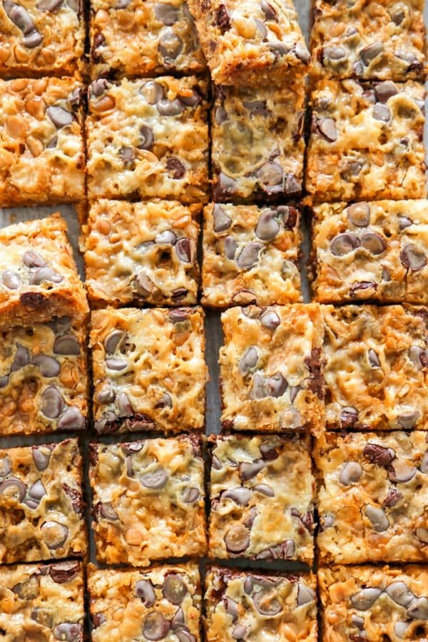 Cómo preparar las barras hello dolly6