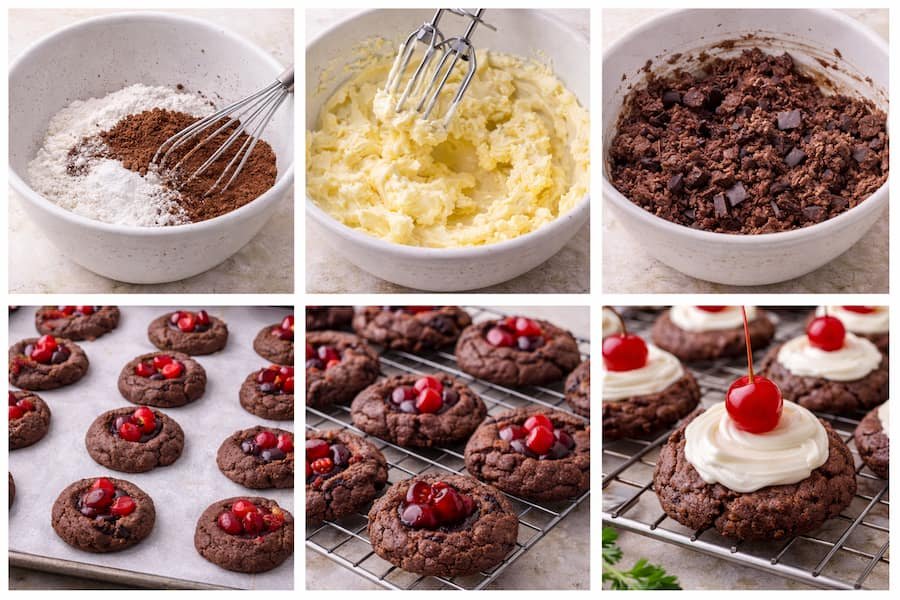 Cómo preparar las galletas selva negra