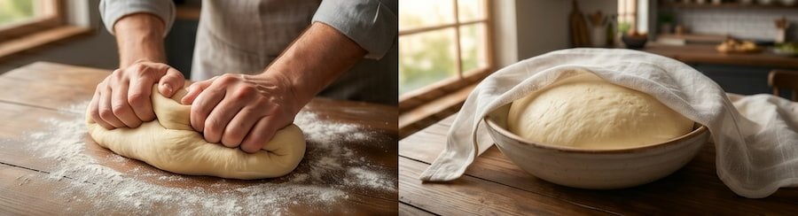 Cómo preparar nudos de pepperoni paso a paso2