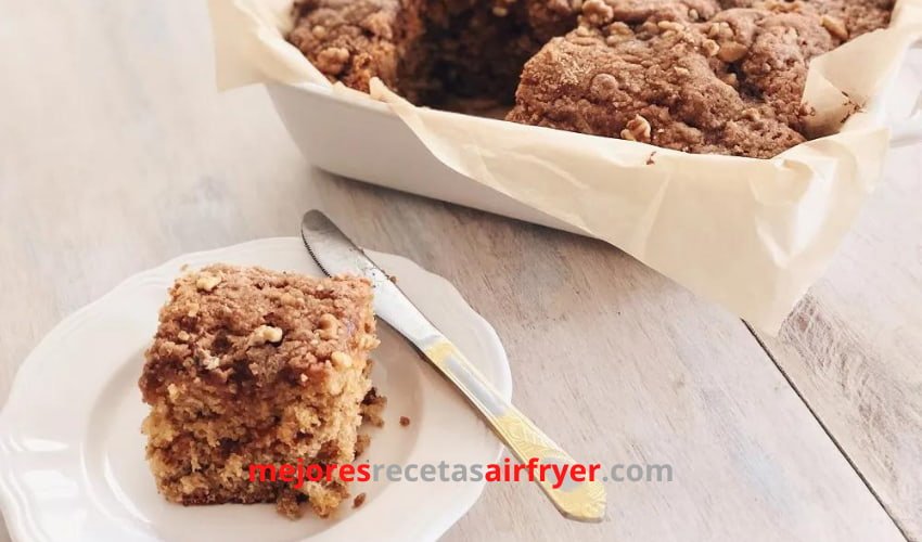 Receta Pastel de Café con Zanahoria en la Freidora de Aire 2 Cómo preparar receta Pastel de Café con Zanahoria en air fryer
