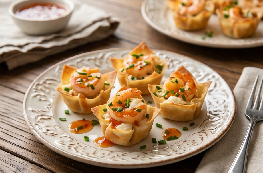 Cómo preparar wontons de camarones paso a paso1