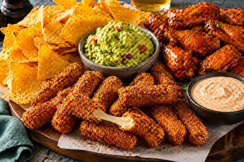 Con qué acompañarlos los palitos de mozzarella