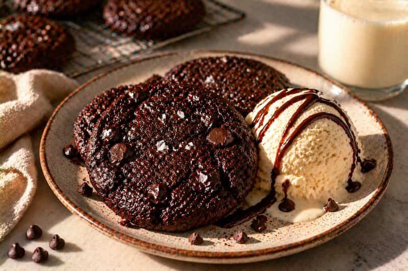 Conservación y almacenamiento galletas de chocolate sin harina