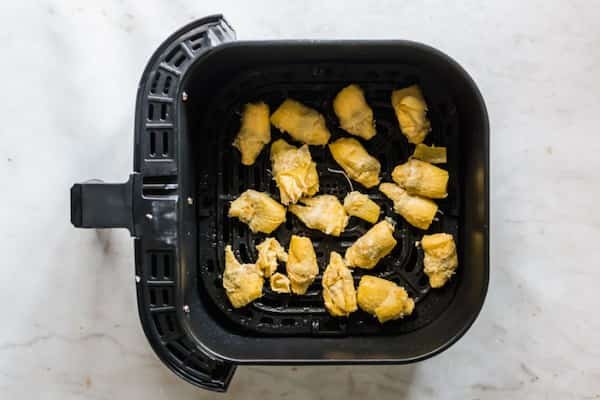 Corazones de alcachofa en airfryer 3 Corazones de alcachofa en freidora3