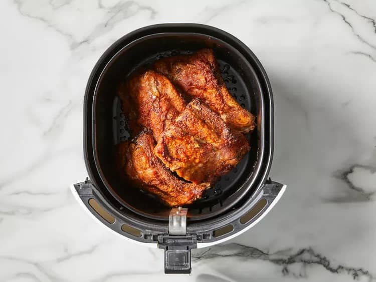 Costillas de cerdo a la barbacoa en airfryer 6 Costillas de cerdo a la barbacoa5