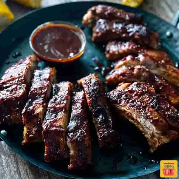 Costillas de cerdo a la barbacoa en airfryer 7 Costillas de cerdo a la barbacoa6