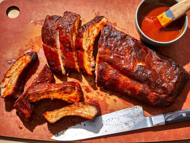 Receta Costillas de cerdo al horno 10 Costillas de cerdo preparadas al horno6