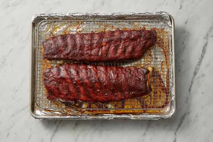 Receta Costillas de cerdo al horno 9 Costillas de cerdo preparadas al horno9