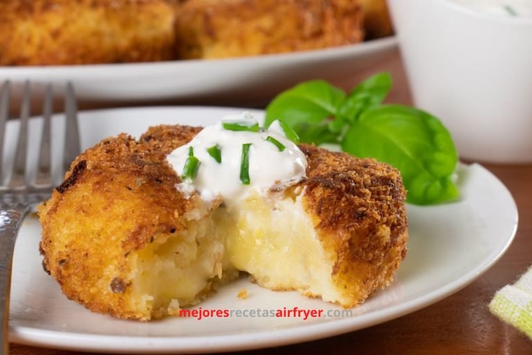 Croquetas de Papa en la Freidora de Aire