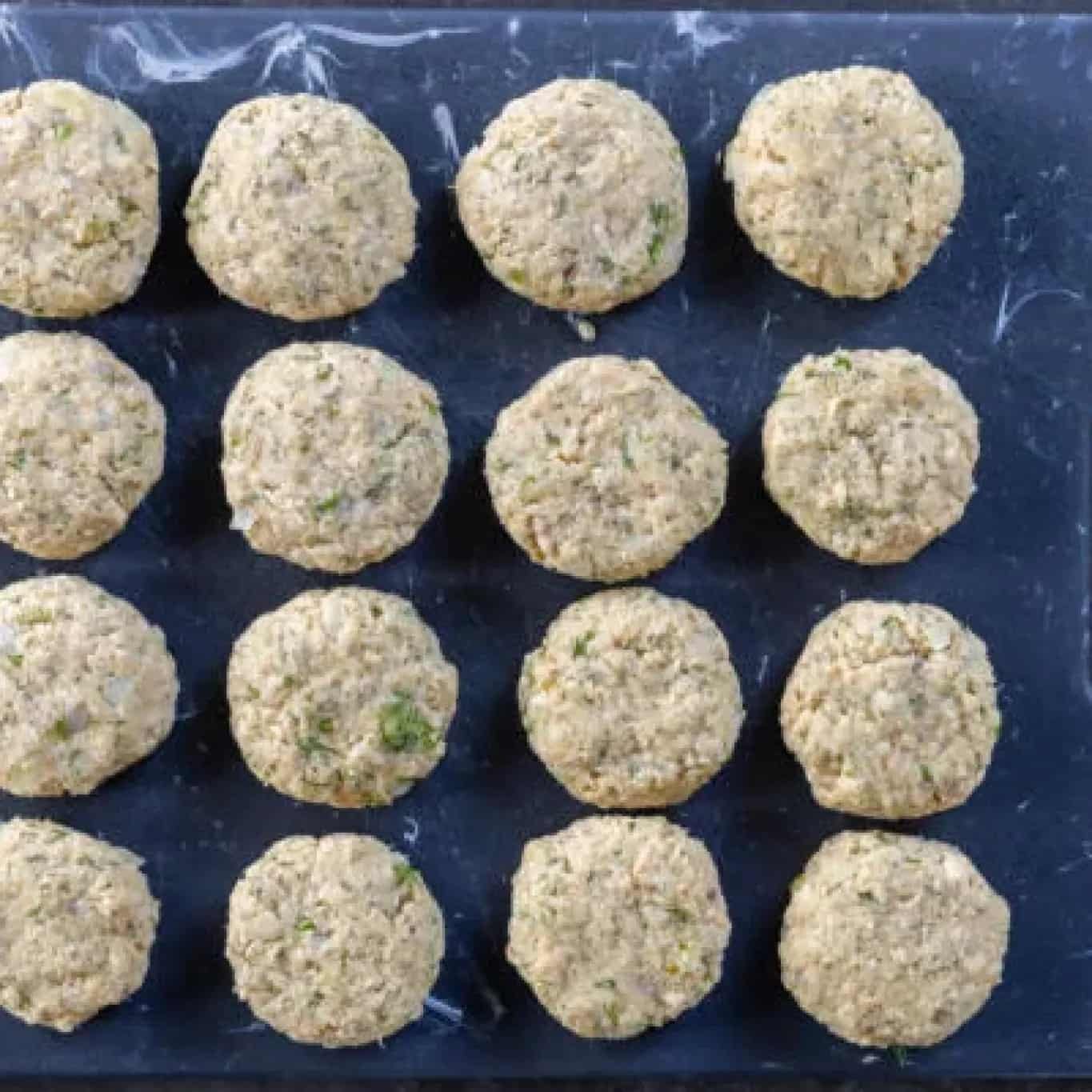 Croquetas de salmón con mayonesa Sriracha en freidora de aire 4 Croquetas de salmón con mayonesa Sriracha3