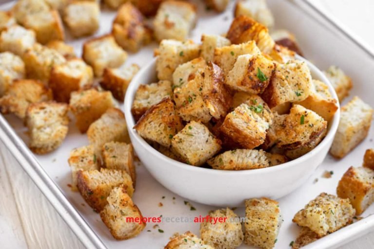 Crutones Caseros en la Freidora de Aire