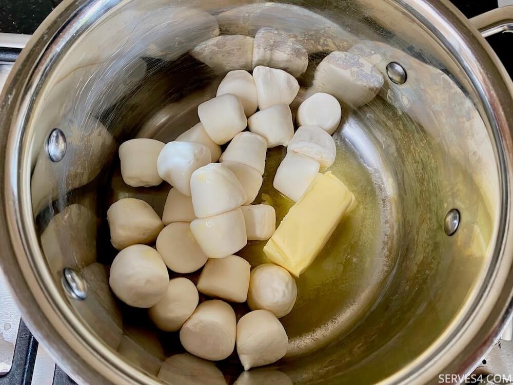 Elaboración de las paletas rice krispies1