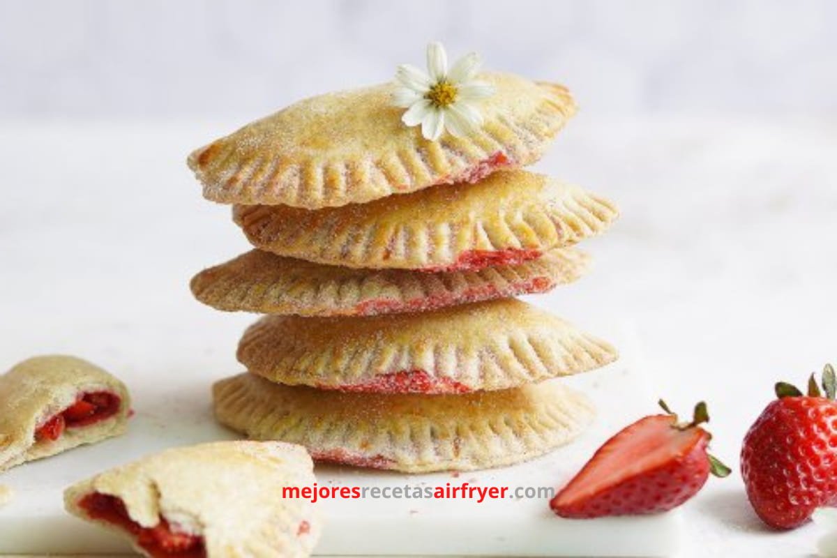 Empanadas Rellenas de Fresa en la Freidora de Aire