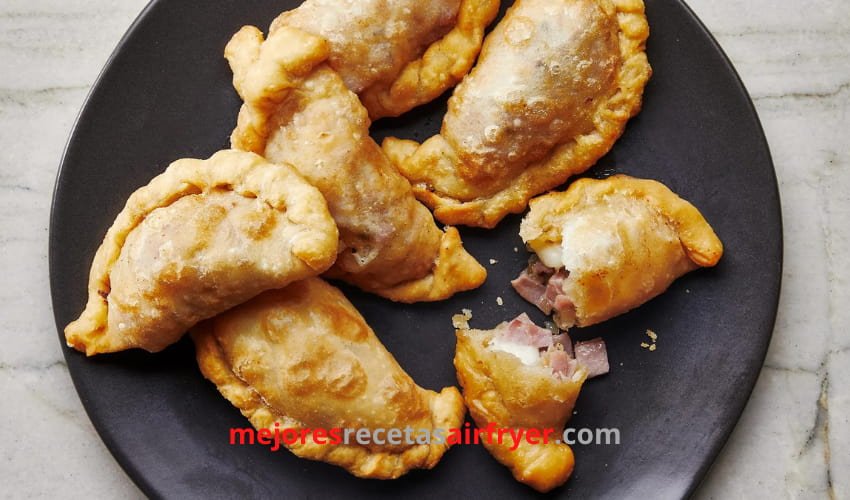 Empanadas con Jamón y Queso en la air fryer