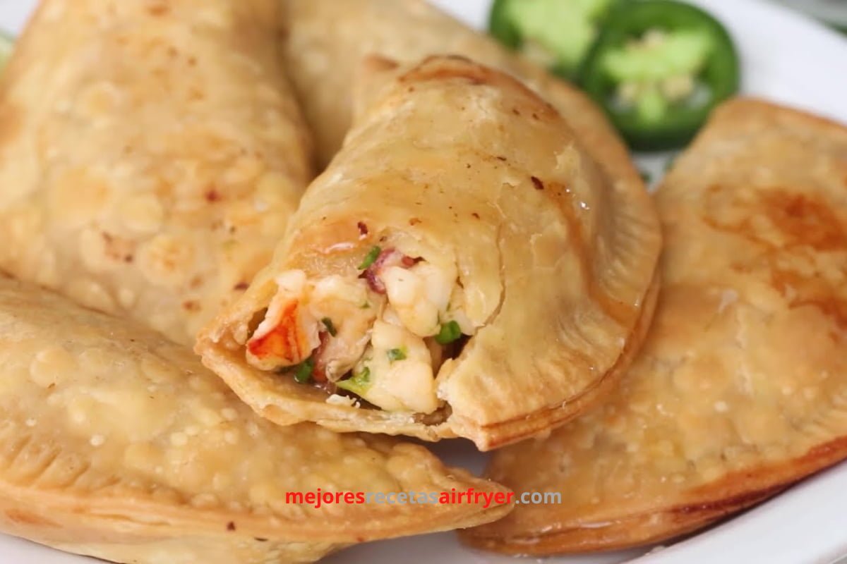 Empanadas de Langosta y Jalapeño en la Freidora de Aire
