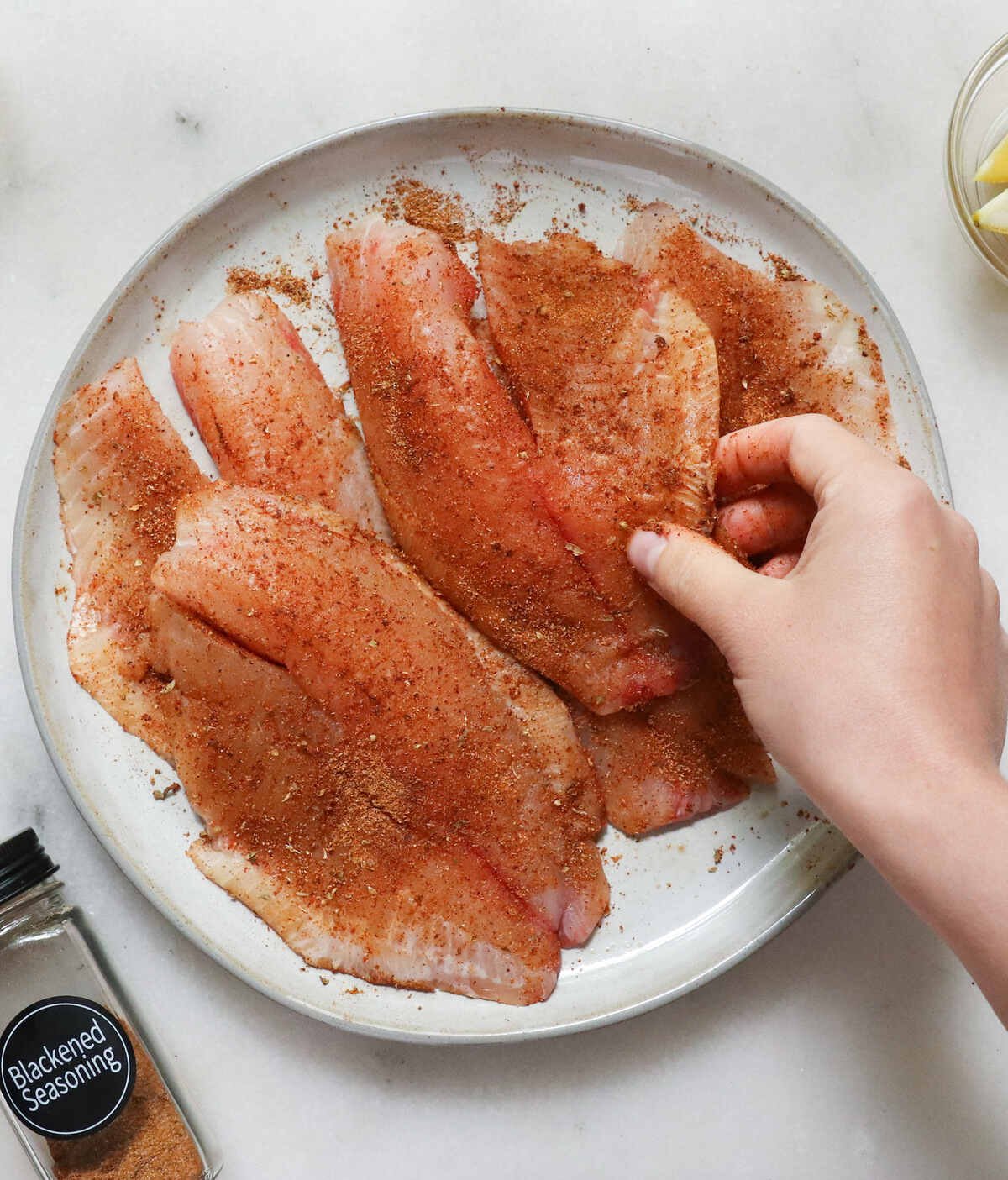 Filete de pescado cajún sin gluten1