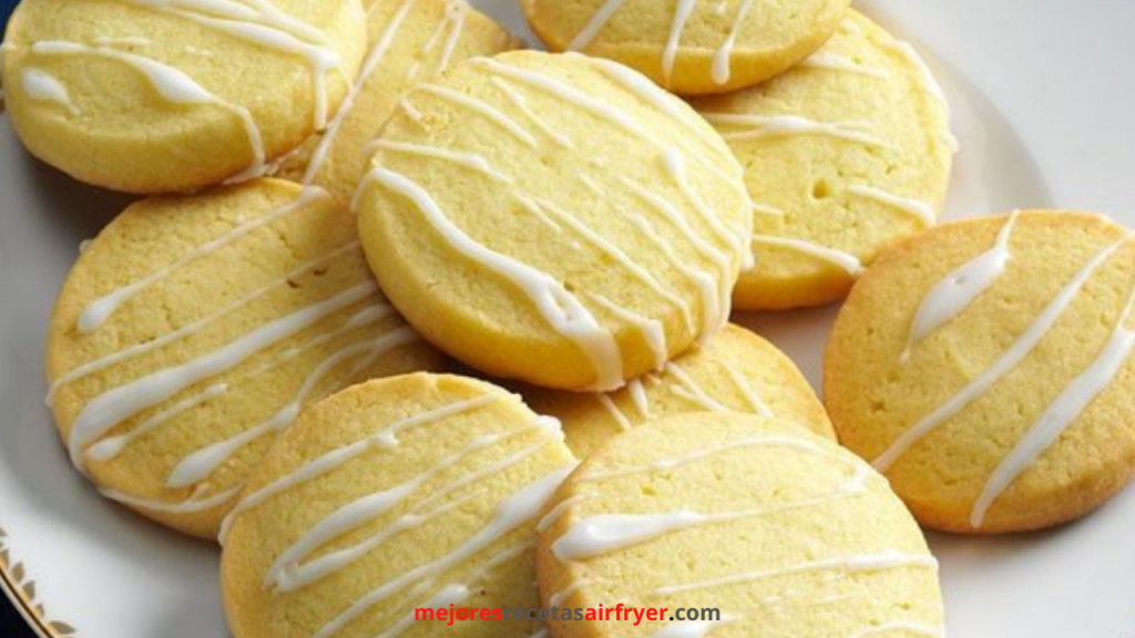¿Qué se puede hacer en una freidora y que cosas que no? 3 Galletas de azúcar con rodajas de limón en airfryer