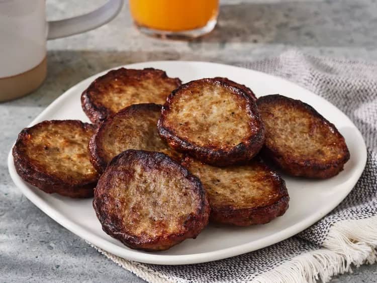 Hamburguesas de salchichas en airfryer 6 Hamburguesas de salchichas5