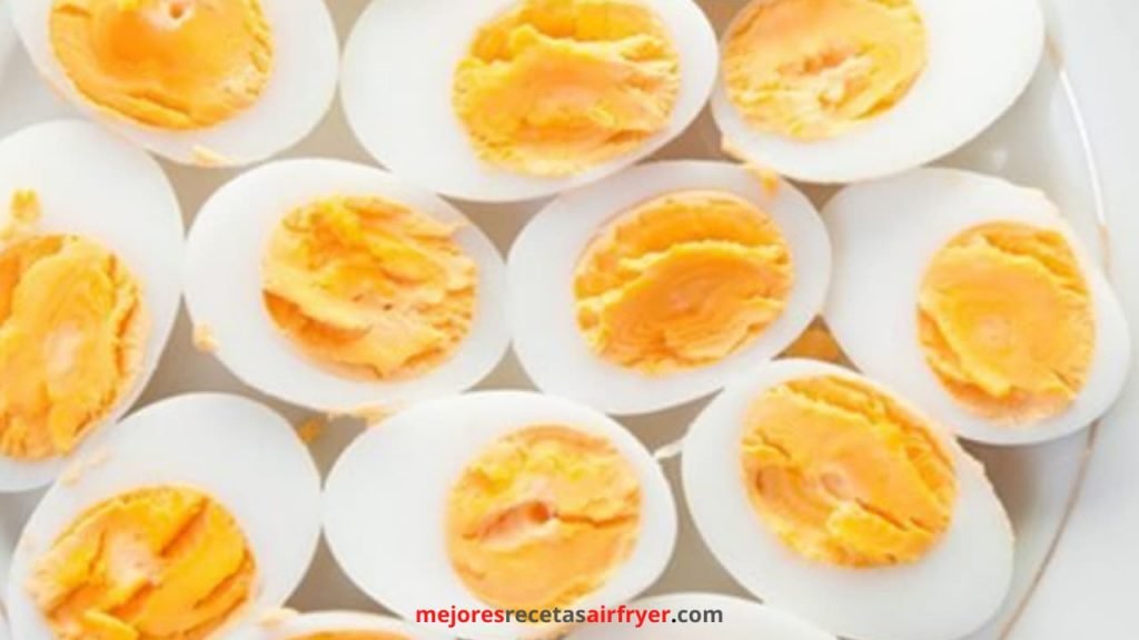 ¿Qué se puede hacer en una freidora y que cosas que no? 6 Huevos duros en freidora de aire